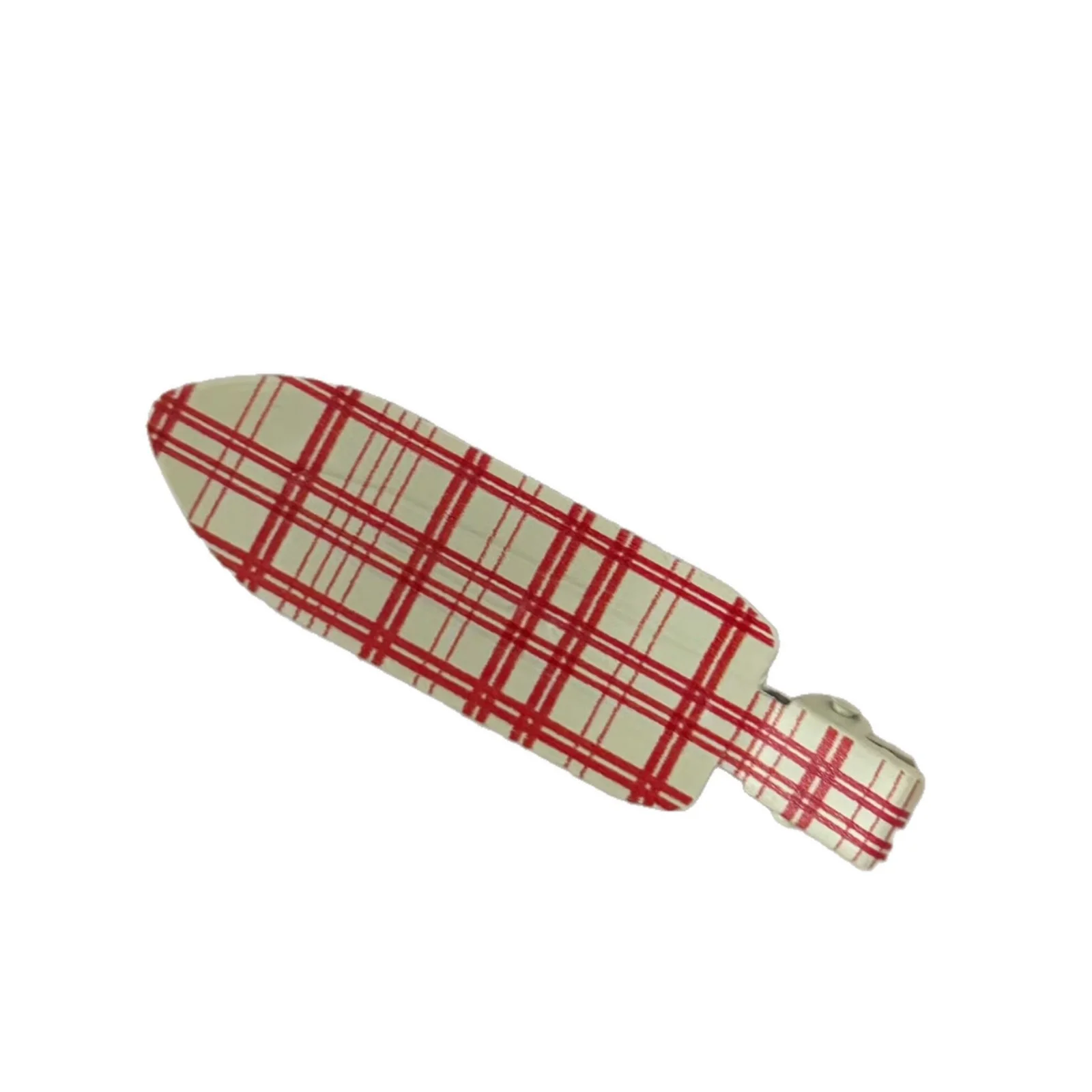 4PCS Fashion Hair Clips Set: 4 Pieces with Bear, Cherry & Plaid Motifs, Lovely Hair Styling Accessories