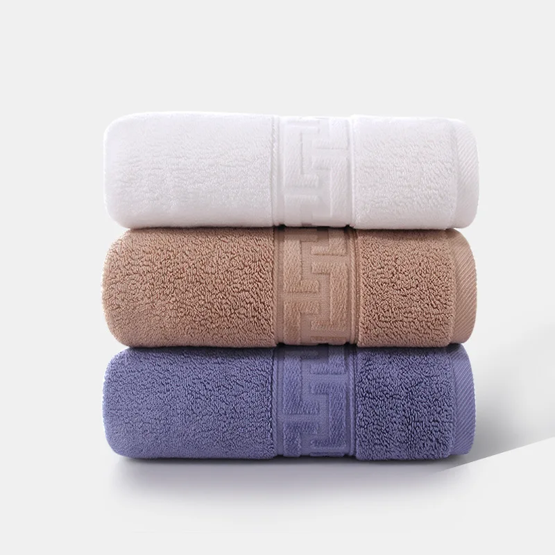 100% Cotton Luxury Bath Towel for Bathroom Terry Cloth Women Men Adults 70*140cm bath towels cotton towel