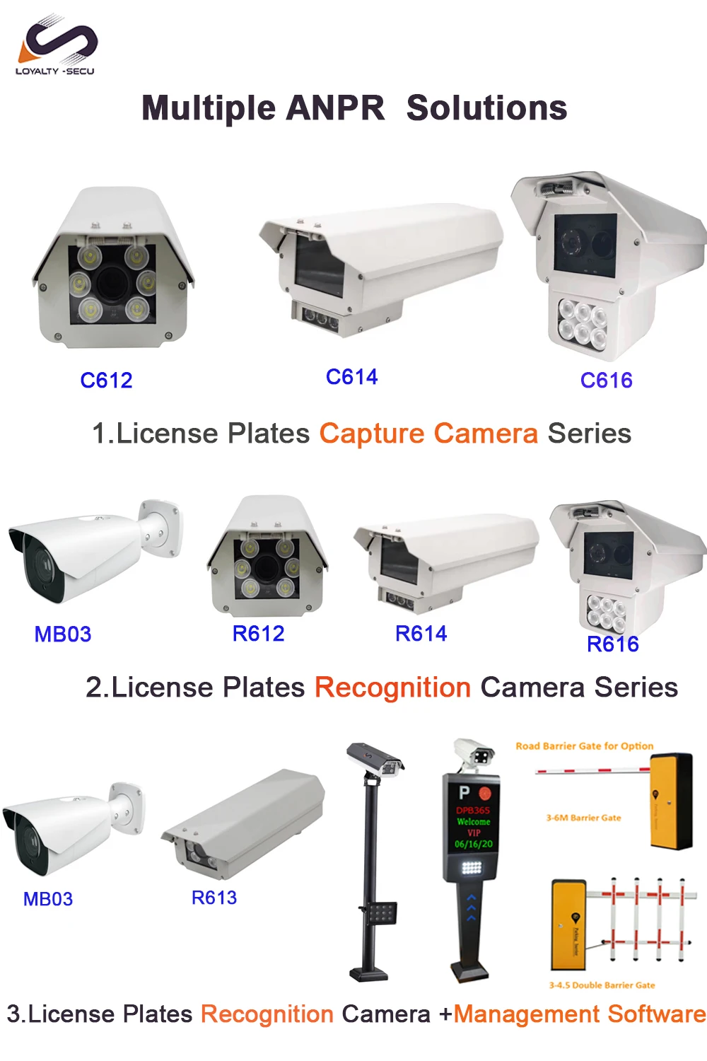 Barrier Gate Hikvision Anpr Ip Camera Ds Tcg205 Number Plate Cctv
