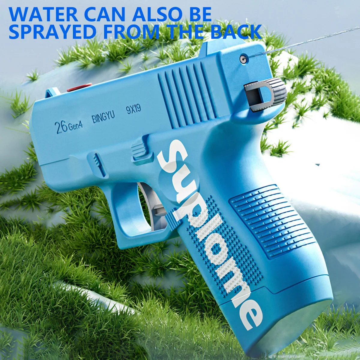 Prank Water Gun,Compulsive Two-Way Water Guns, Creative
