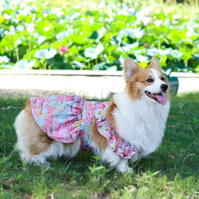 Summer Flower Cute Cat and Dog Clothes - PeticaDeals