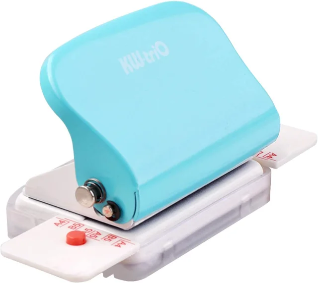 Mini Paper 6-Hole Puncher DIY A4 B5 A5 Loose Leaf Bind Hole Punch Mannual Paper Cutter Machine Notebook Diary Binding Office