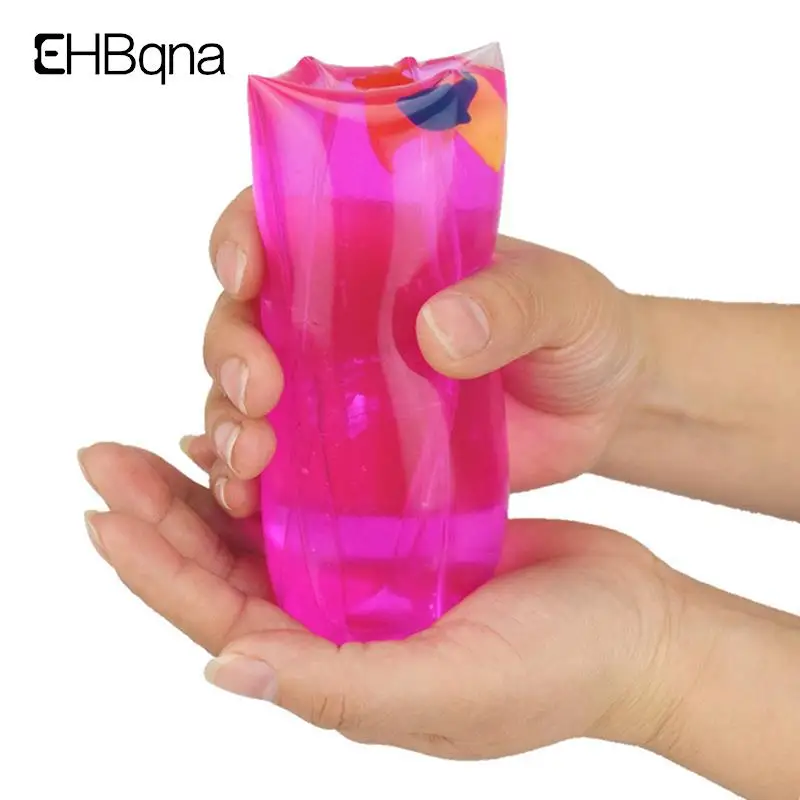 1PC Adults Kids Decompression Toys Fun Vent Can\'t Catch Water Snake Toys Children Anti Stress Hand Wrist Squeeze Fidgets Toys