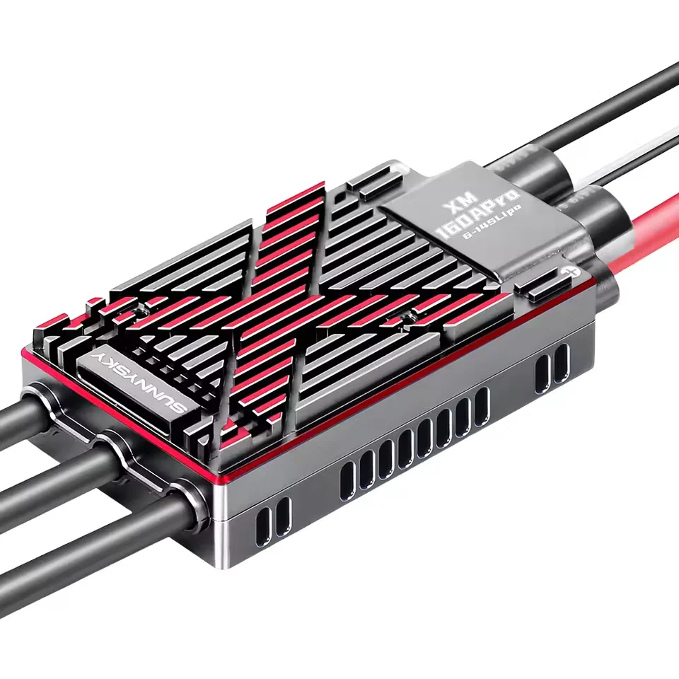 Sunnysky  XM100A/160A PRO 6-14S ESC Efficient heat dissipation and multiple protections Suitable for multi rotor fixed wing UAV thumbnail 6