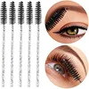 HUAZDS 300pcs Disposable Mascara Wands Eyelash Brush Spoolies for Eye Lash Extension, Eyebrow and Makeup Crystal Makeup Tools 5