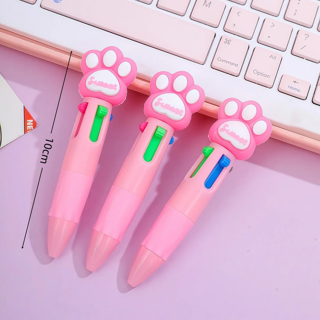Mini Multi-Color Ballpoint Pen Set - Eco-Friendly and Cute Stationery Gift