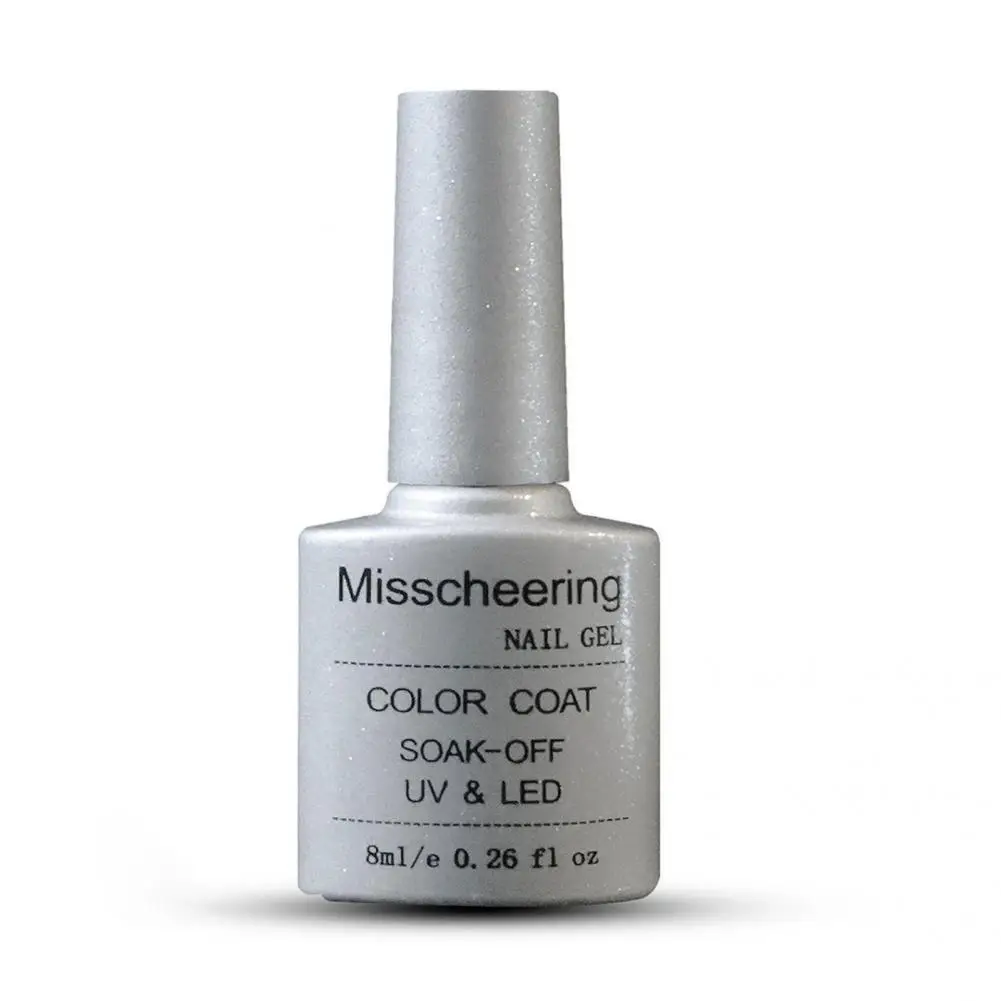 8ml Safe Nail Coat Gel Liquid Nail Top Coat Professional Excellent Saturation Matte UV Gel Lacquer Varnish Manicure Tool