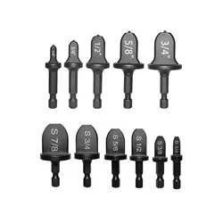 Comprehensive HVAC Copper Tube Expander and Swaging Tool Set (11pcs)
