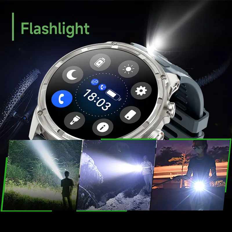 North Edge 1 85' Hd Display Smart Watch Men 710mah Large Battery Sports Fitness Tracker Heart Monitor Smartwatch For Ios Android, Alina Gadgets