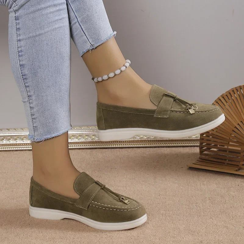 Women Shoes Casual Plus Size 43 Flats Comfortable for Work Breathable Loafers women shoes women flats casual shoes