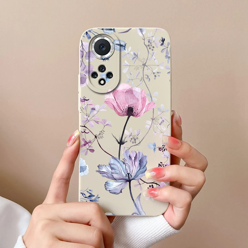 Liquid Silicone Patterned Back Cover Phone Case - Stylish & Protective