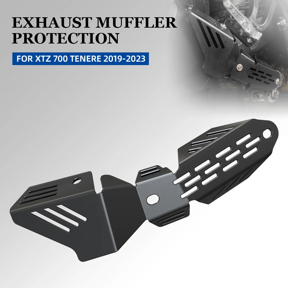 

FOR YAMAHA XTZ 700 Tenere 2019 2020 2021 2022 2023 Exhaust Muffler Protection TENERE 700 WOLD RAID 2022 2023 T7 2019-2023