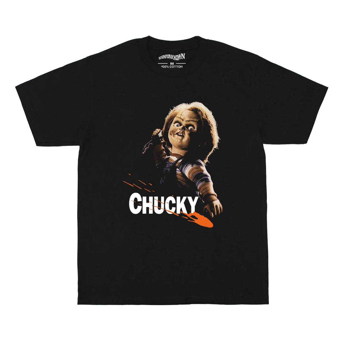 Child's Play T-shirt Chucky A Nightmare On Elm Street Halloween Horror Movie Men's Clothing Short Sleeve Cotton Tee