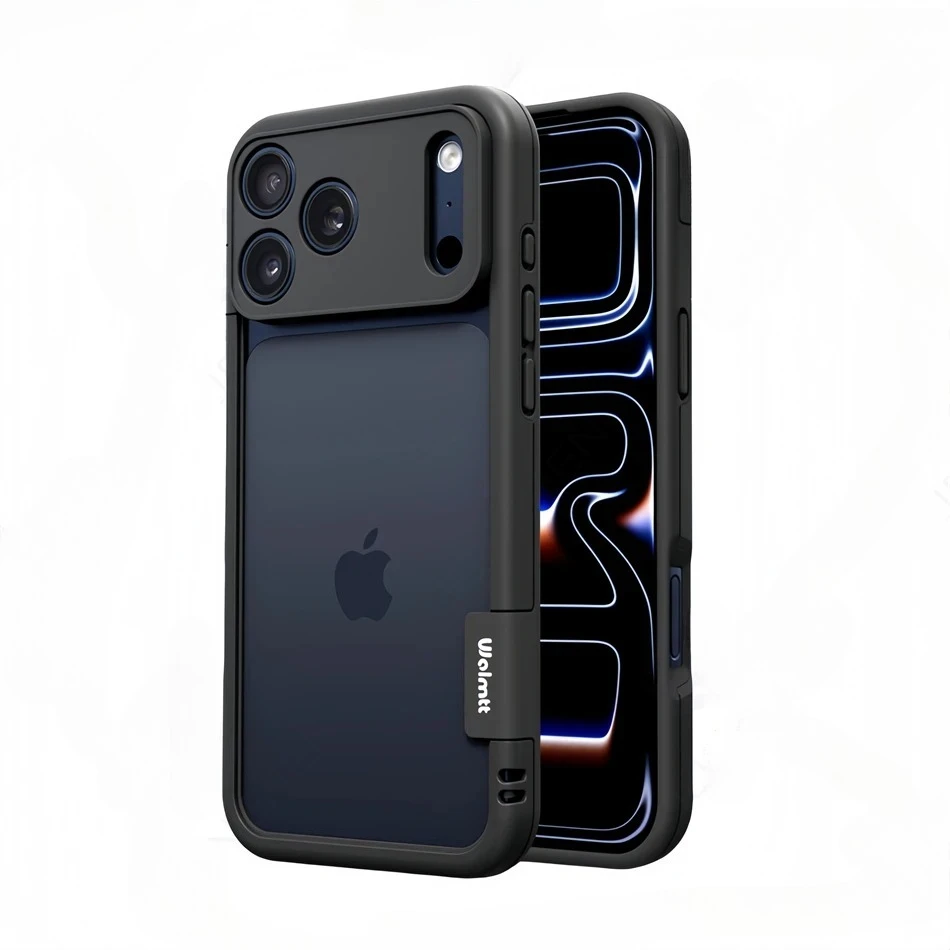 Silicone Frame Slim Bare-Bones Feel Shockproof Case with Full Camera Protection