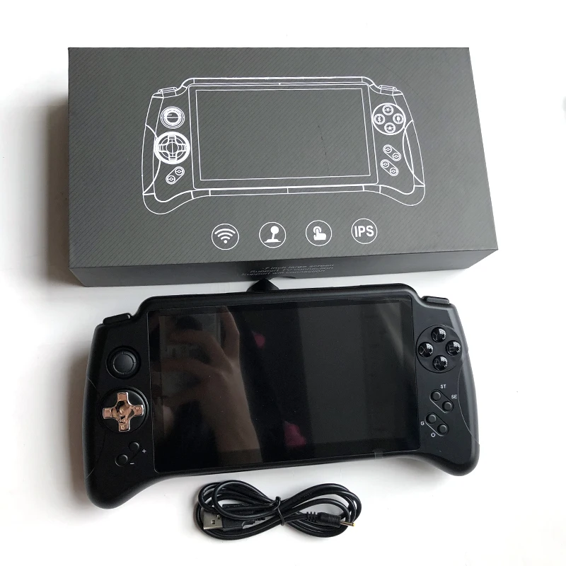 Powkiddy new product x17 Android handheld 7-inch large-screen handheld PSP game console DC/ONS/NGPMD arcade