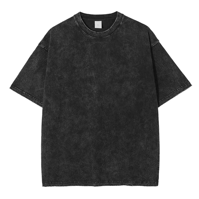 รูปสินค้า เสื้อยืดแฟชั่นวินเทจ แขนสั้น ผ้าฝ้าย ใส่สบาย ยืดหยุ่น