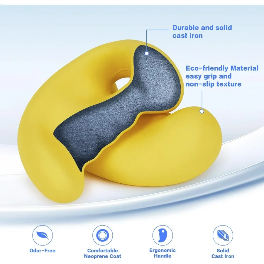 Ergonomic Dumbbells Weights Set-Hand Weights for Women at Home, Ear Dumbbells Weights for Pilates, Yoga, Jogging,Strength Traini