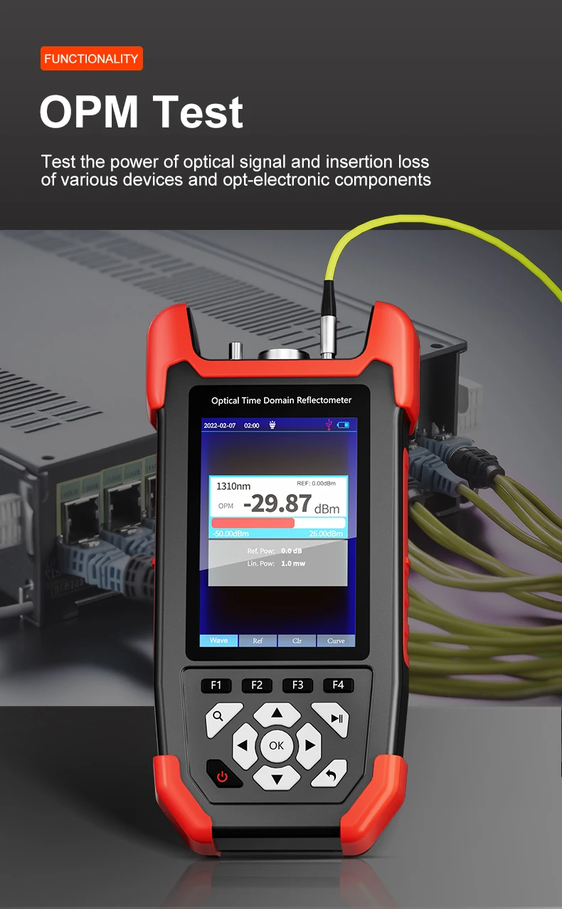 NOYAFA NF-981 OTDR Fiber Optic Fault Detector Optical Power Meter For OPM VFL OL