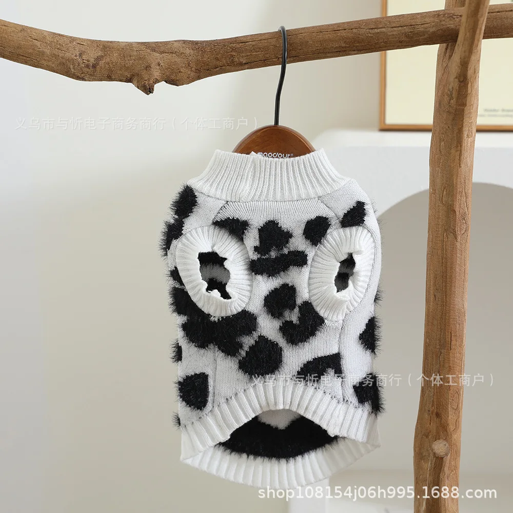 Description Picture 3 of itemWinter Fashion Pet Dog Clothes Sweater Puppy Knitted Sweater Warm Soft Pet Cat Clothes For Small Dog