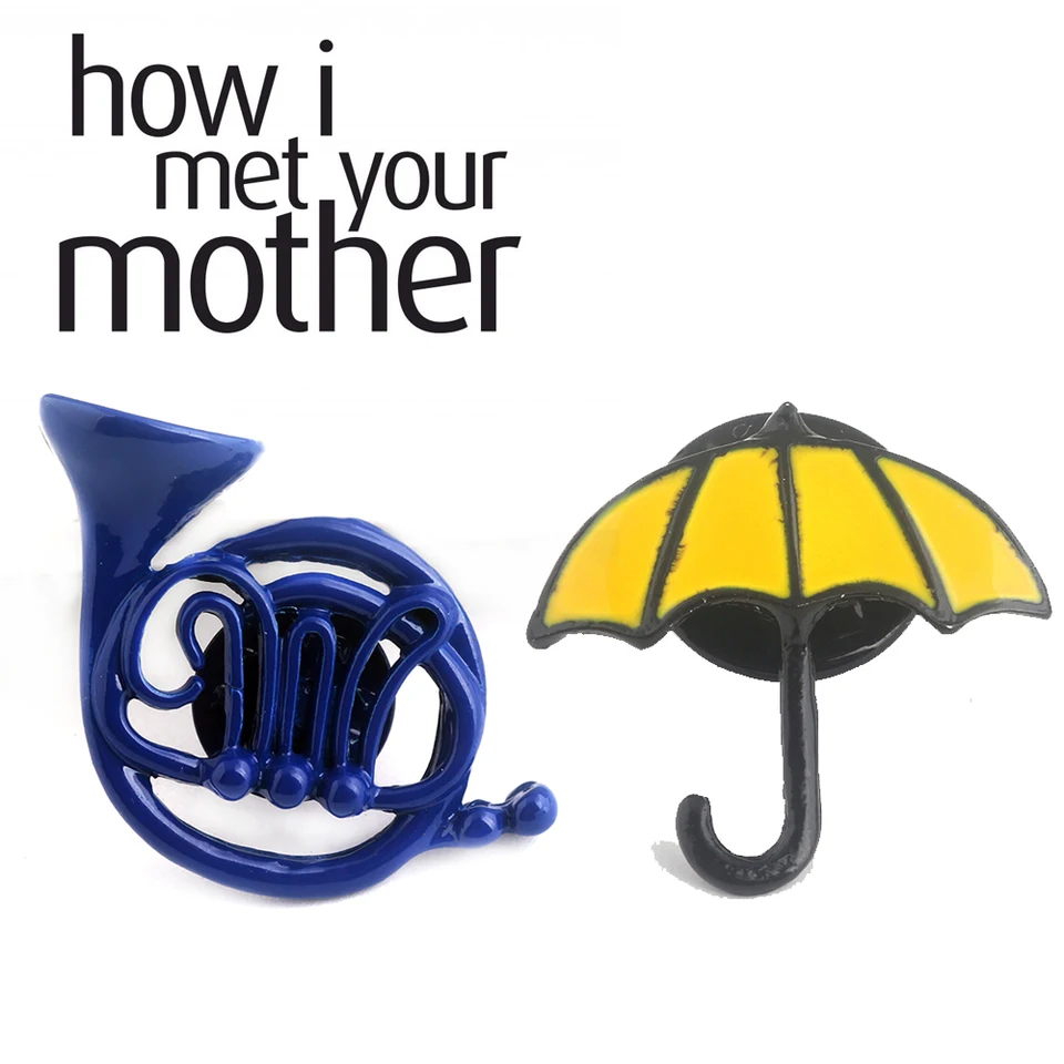 Portachiavi Corno Blu Con Ombrello - Ispirato A How I Met Your Mother - Foto 9