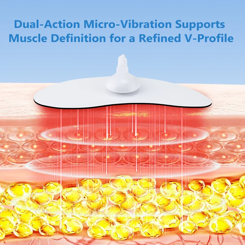 Advanced EMS Facial Massager with Microcurrent Technology & Gel Pads