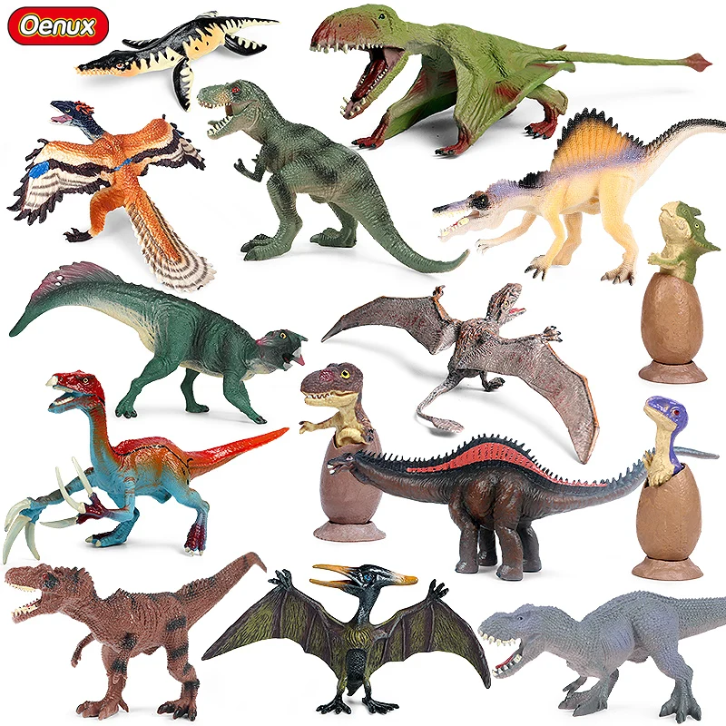 Giocattolo Dinosauro Giurassico Oenux Carnotaurus Pterosauro Tyrannosaurus Action Figures Dinosaur World Park Collection Modello Regalo Per Bambini