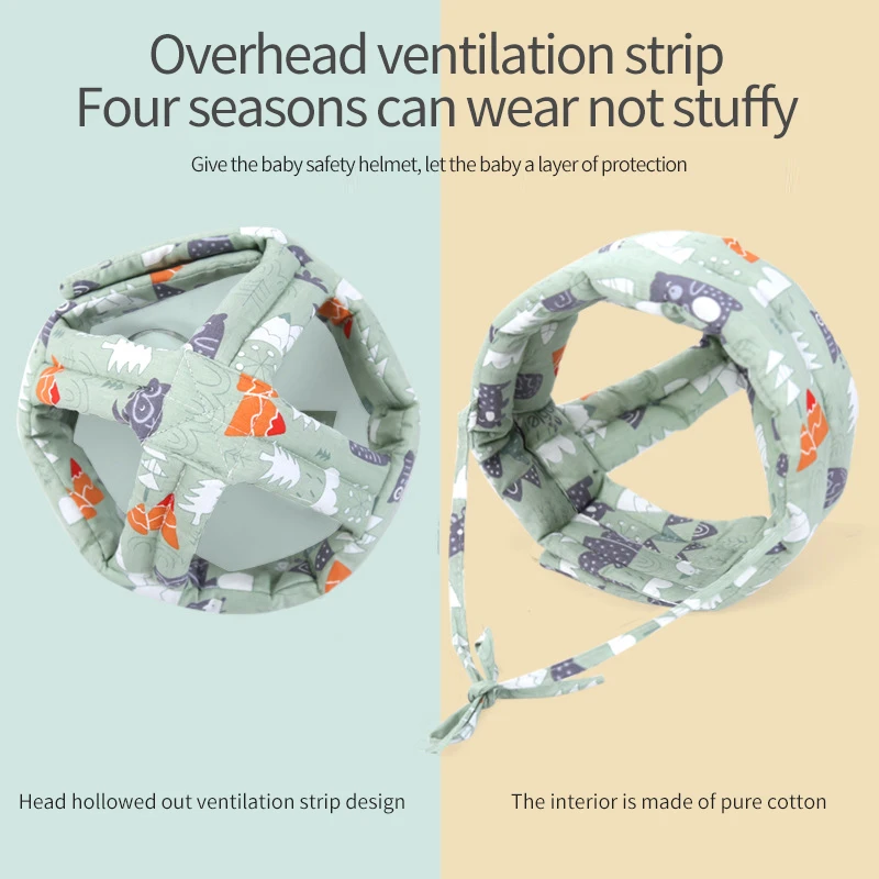 head pillow anti-fall Baby device Head protective pad summer anti-bump head learning to walk baby four seasons toddler hat