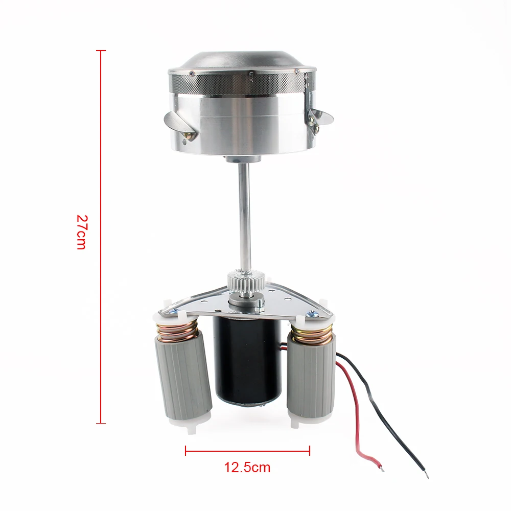 A set of Sugar Boilers Head With Motor Fancy Cotton Candy Machine Accessories Sugar Floss Melting Outlet Fittings Parts 12V For JIQI