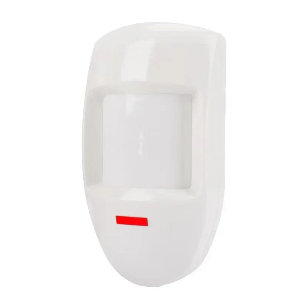 Infrared Alarm Sensor Motion Sensor Outdoor Wired Alarm Detector Home Security Wide Coverage Dual PIR Including Resident