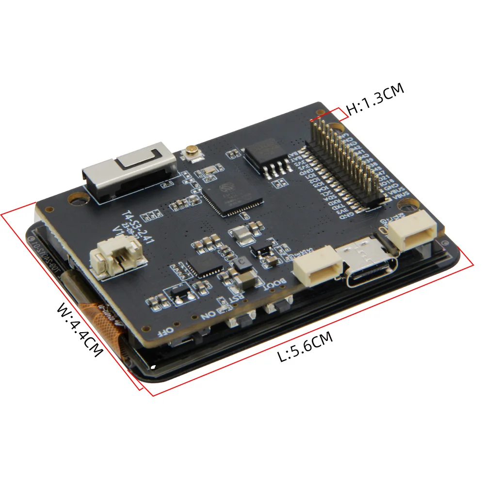 T4-S3 ESP32-S3 AMOLED ġ ÷  , RGB ũ,  ھ LX7 ũ μ,  , 2.41 ġ