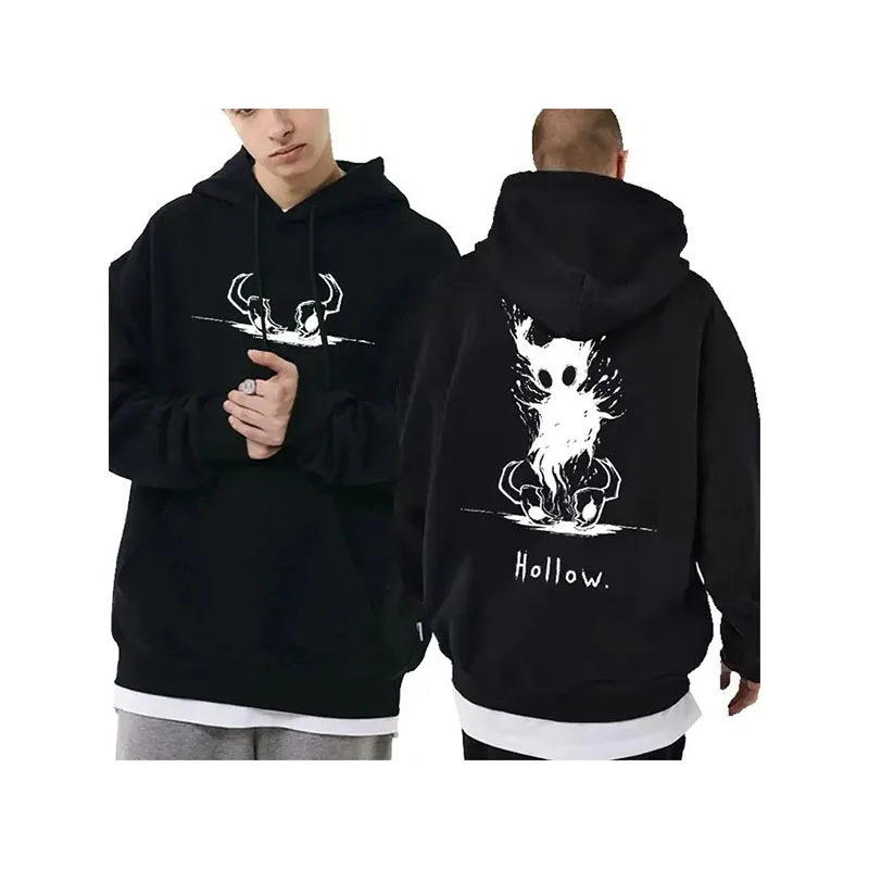 

Autumn Winter Game Hollow Void Hollow Knight Hoodie Man Streetwear Men Women Fashion Vintage Oversized Unisex Cartoon Hoodies