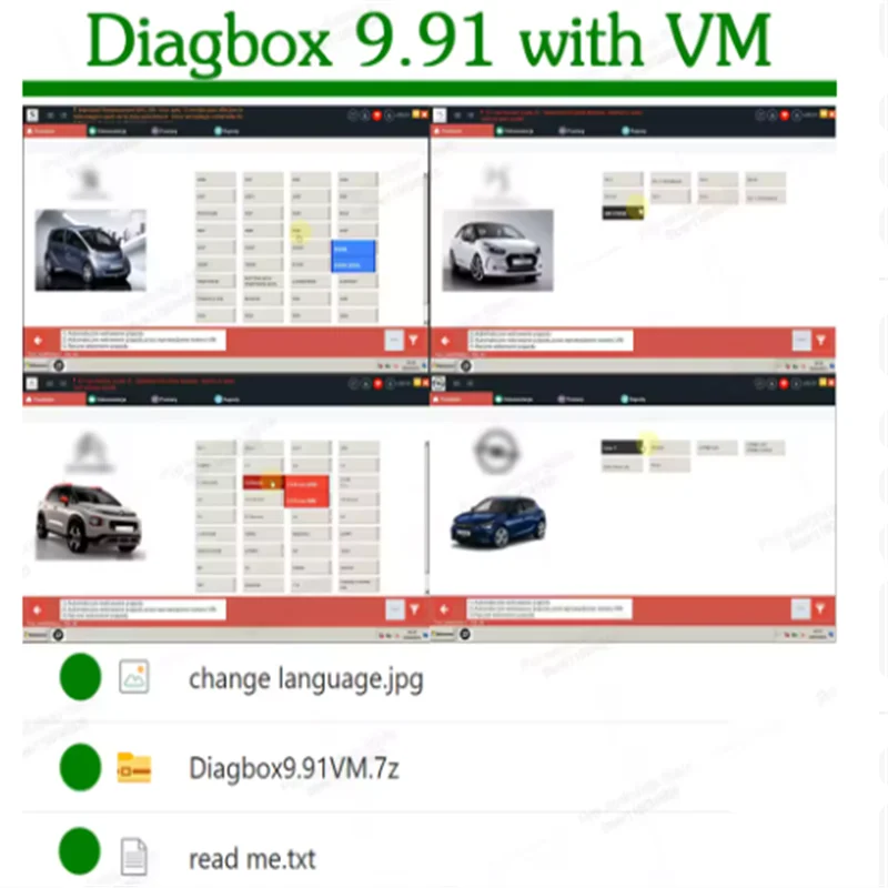 🔥 2025 Il più recente strumento diagnostico per auto Diagbox V9.96 ⭐ TUTTO in 1 per Citroen/Peugeot 🚗 9 lingue ✅ Aggiornamento gratuito ✅ Scanner OBD2 ECU C - Image 5