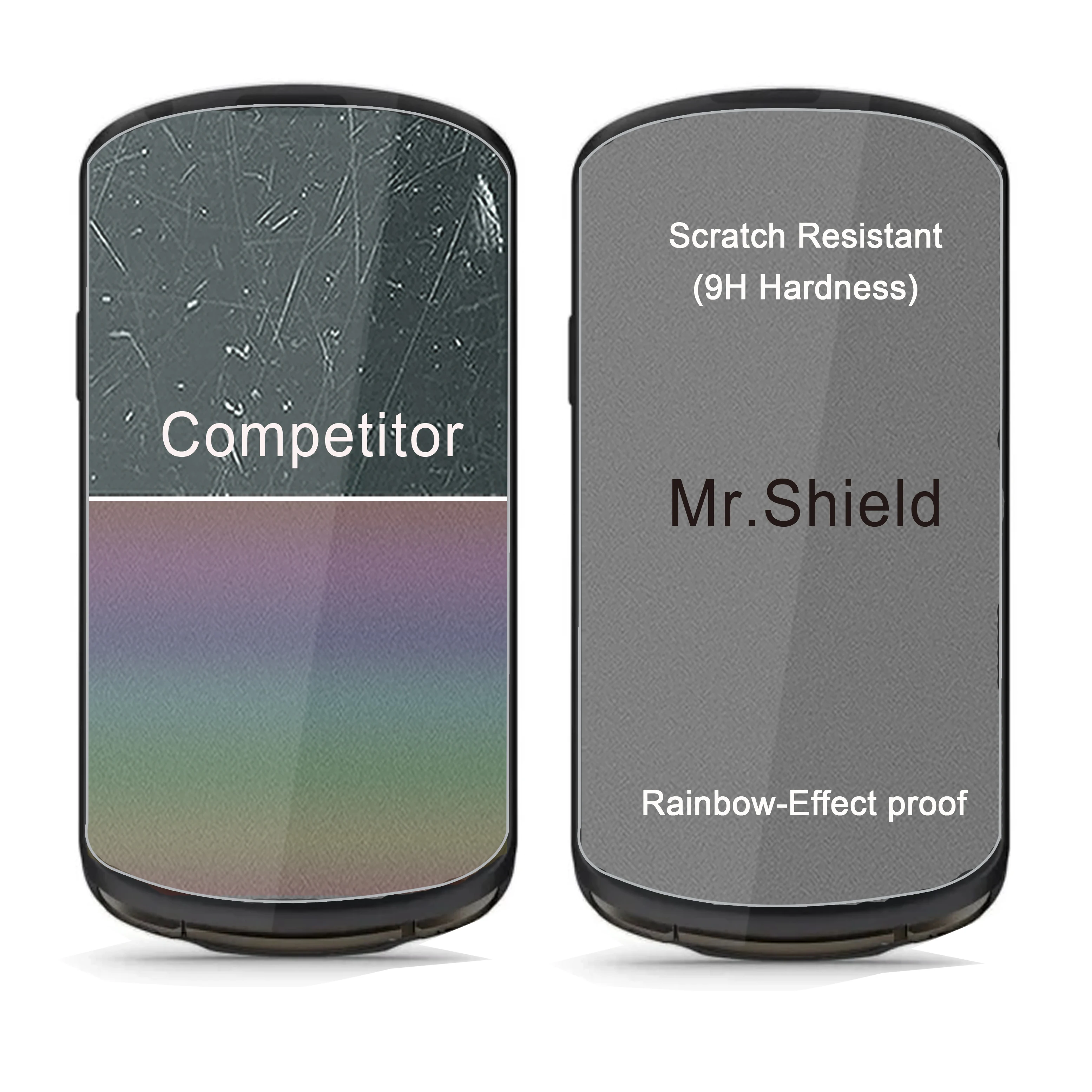 Pacotes Protetor de Tela para Garmin Edge 1040 Edge 1040 Solarvidro Temperado Vidro de Japão com Dureza 9h Mr.shield - Imagem 4