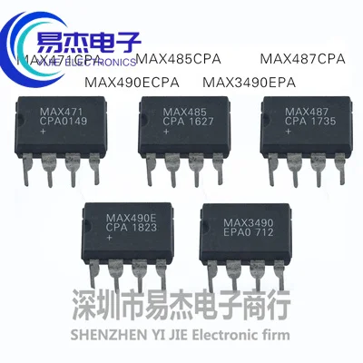 

New and original max3490epa max490ecpa max485cpa max487cpa max471cpa DIP8
