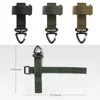 Multi-purpose Nylon Gloves Hook Climbing Rope Anti-lost Camping Hanging Buck Work Gloves Safety Clip Outdoor Tactical Gloves 6