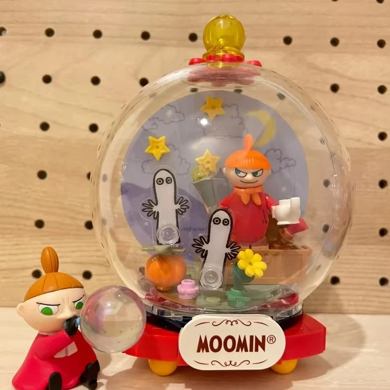 Pantasy Building Blocks Moomin Roaming Series Cartoon Crystal Ball Pendant Toy Gift