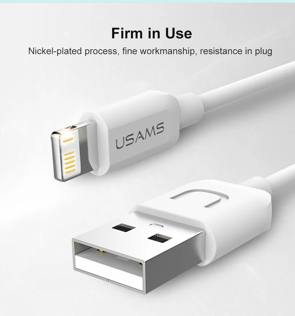 Cable USB C A lightning SIN LOGO