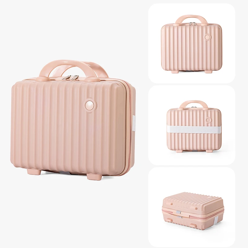 Portable Satchel Cosmetic Bag for Women Large Capacity Travel Cosmetics Cosmetics Bag 2024 New Classy Toiletry Bag Box