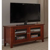 Alaterre Furniture Alaterre Shaker Cottage TV Stand, 36-Inch, Cherry 2