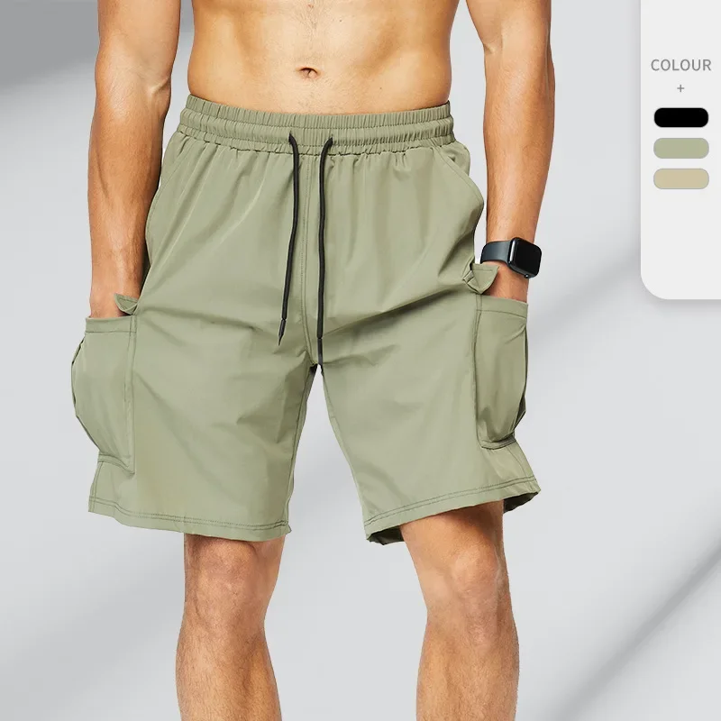 

Fashion leisure work clothes sports shorts quick-drying running fitness and loose pants basketball gym shorts