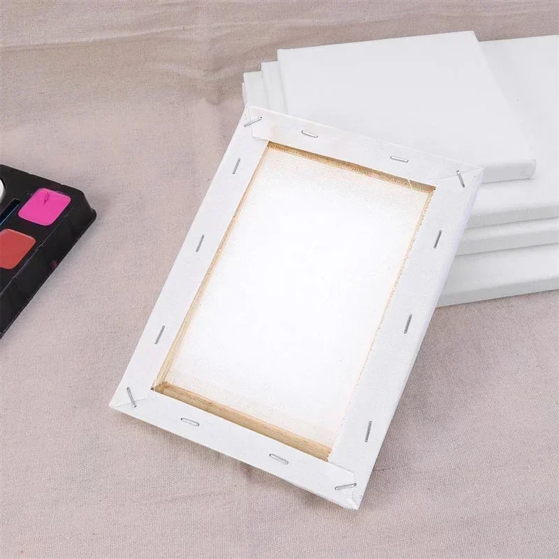 5pcs 10pcs 아트 나무 그림 프레임 코 튼 흰색 그림에 대 한 캔버스 프레임을 뻗어 DIY 캔버스 회화 용품