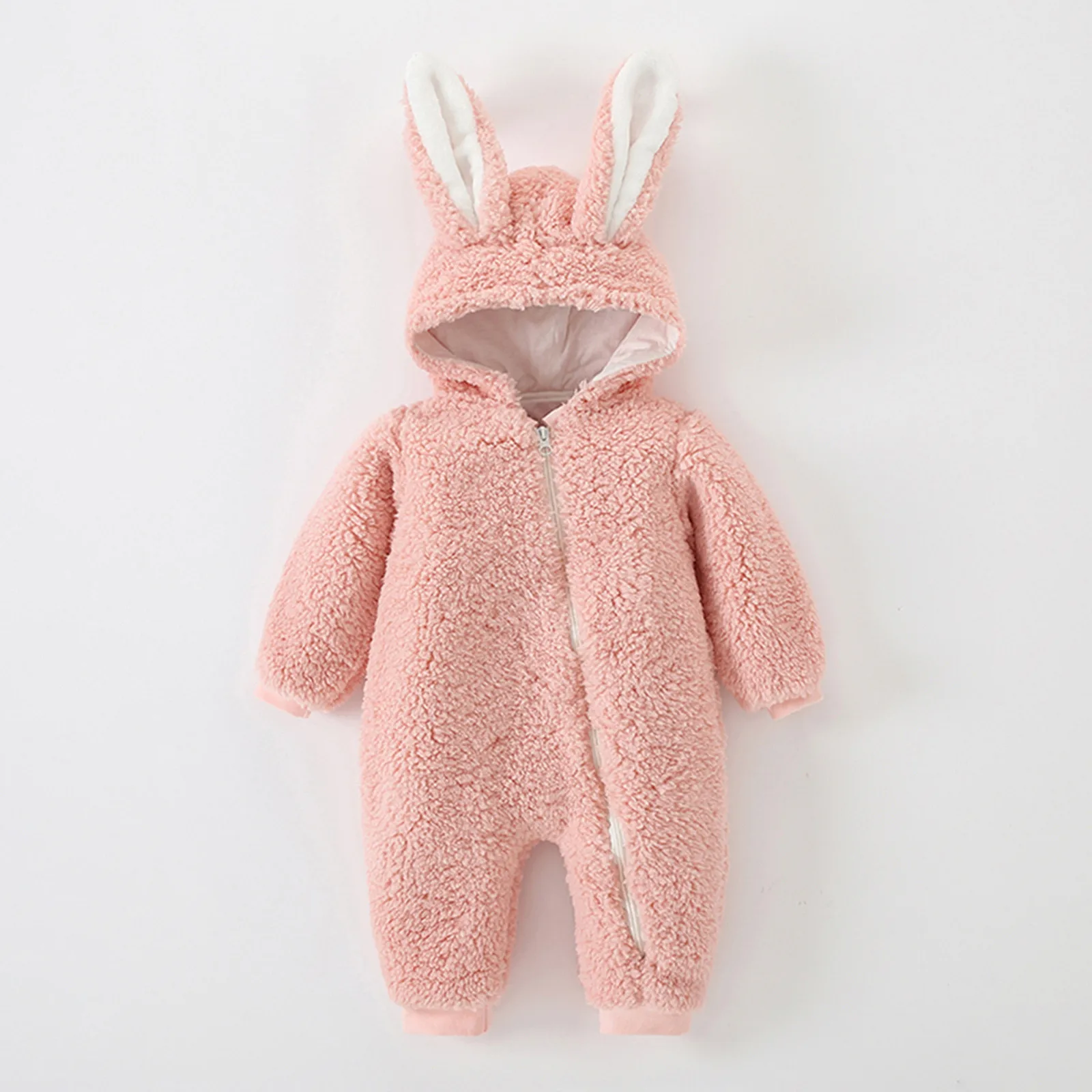 Coat Warm Baby Thick Infant Hooded Snowsuit Girls Boys Bunny Jumpsuit Girls Snow Pants Children Ski Pants Bib Women Snow Outfits