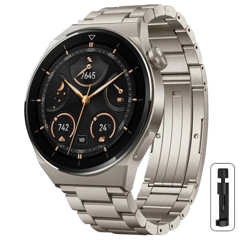 Titanium Luxury Link Bracelet - 22mm