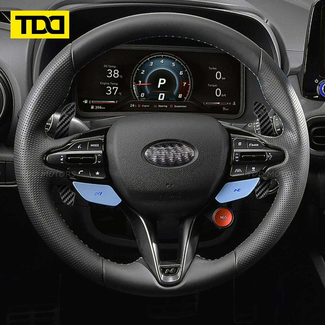 Carbon Fiber Magnetic Paddle Shifters For Hyundai N/GT (i30N ) (Kona N) (Elantra N) (Veloster Steering Wheel Paddle Shifter