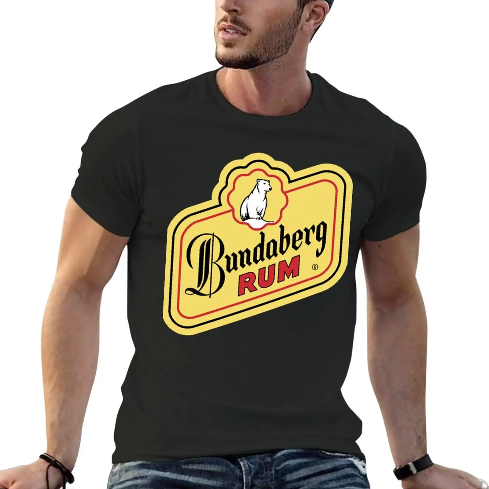 

Bundaberg Rum Logo Merchandise T-Shirt animal print shirt for boys sports fan t-shirts summer tops mens t shirts casual stylish