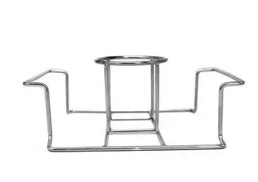 Stainless Steel Foldable Chicken Roaster Rack Beer Can Chicken Turkey Roaster Bbq Grill Rack Stand Holder Multifunctional Stand