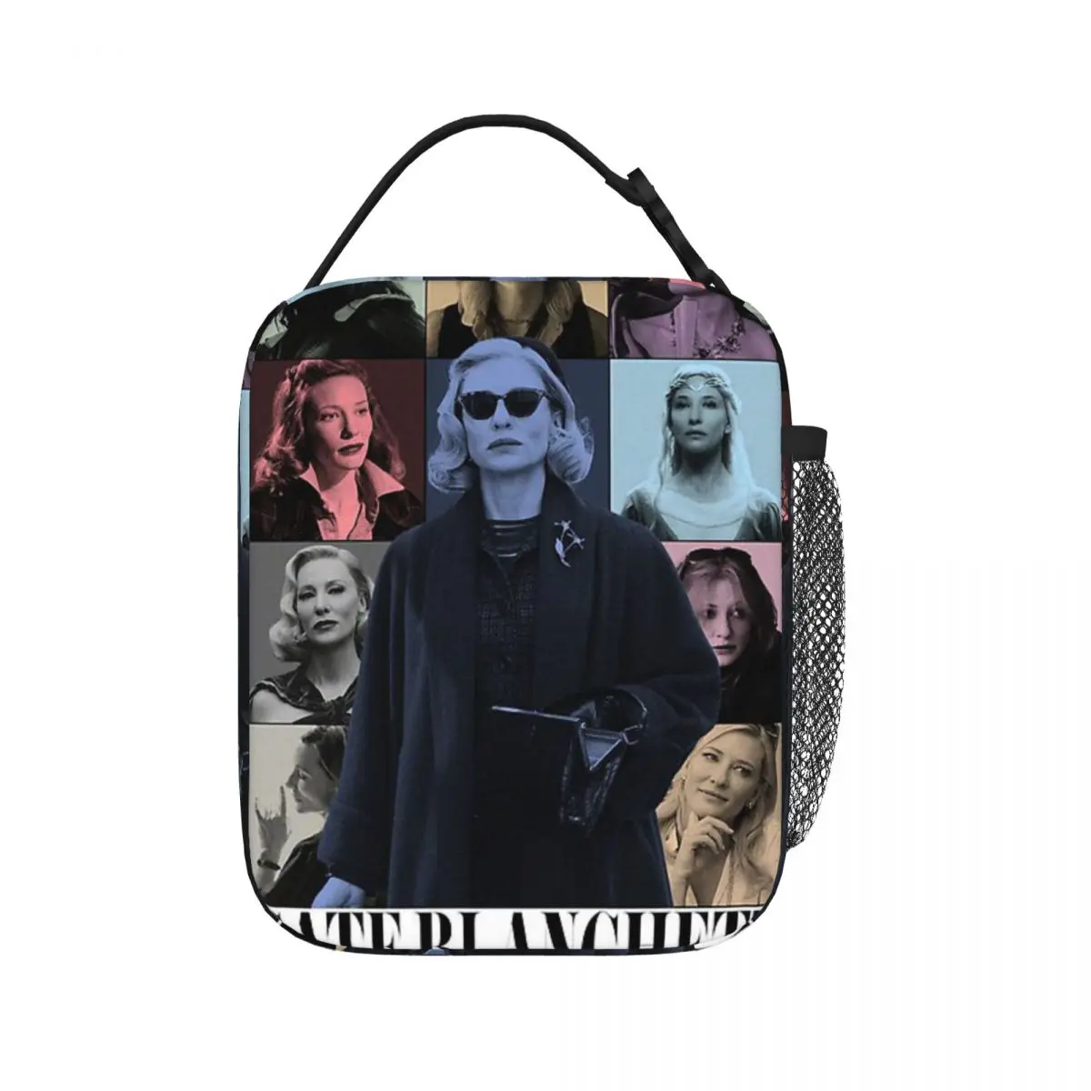 

Cate Blanchett Characters Lunch Bags Insulated Lunch Tote Waterproof Bento Box Resuable Picnic Bags for Woman Work Children