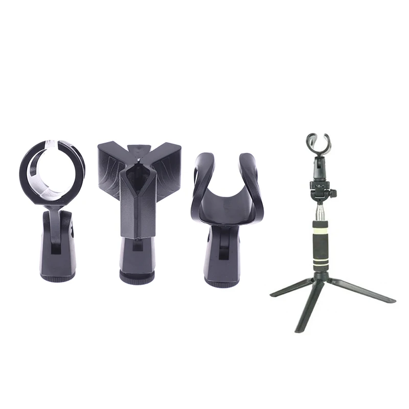 Multifunction Portable Microphone Holder 1Pc Universal Stage Use Clip Stand