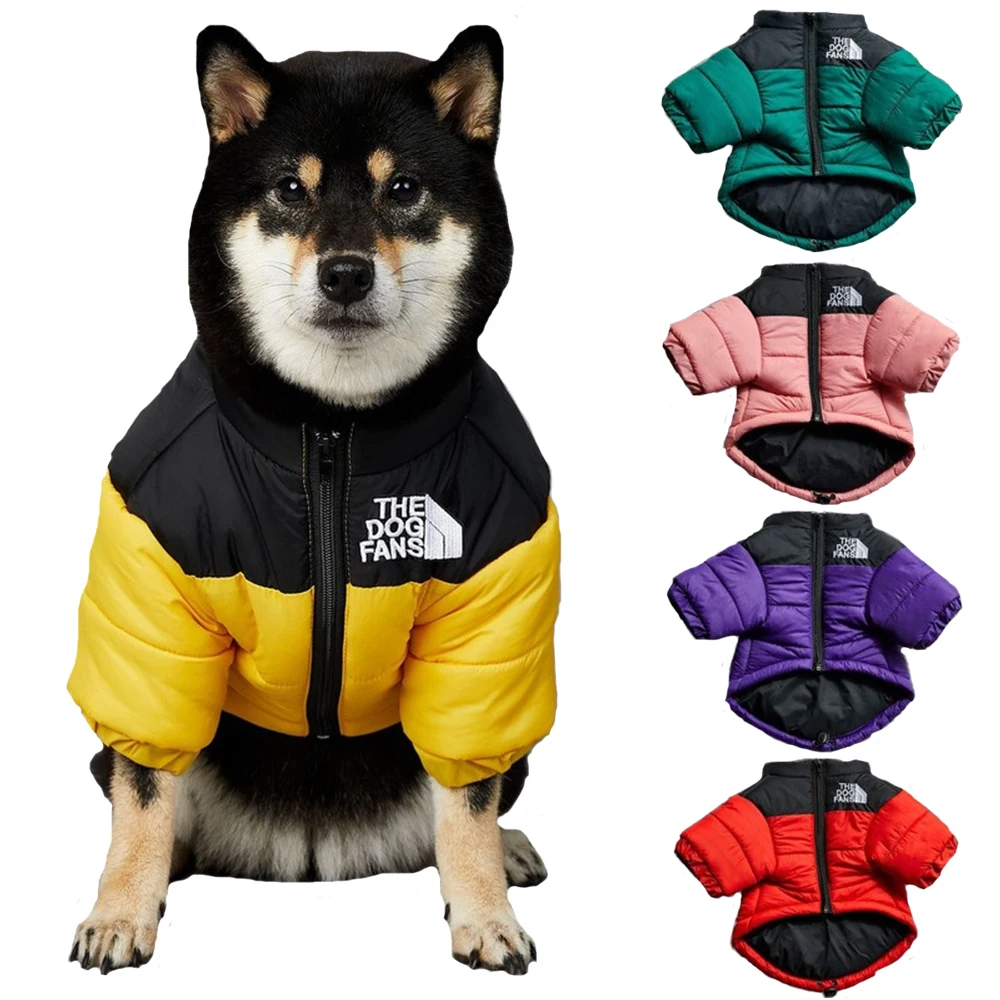 TheDogFaceWinterPetDogDownJacketClothesforSmallMediumDogs