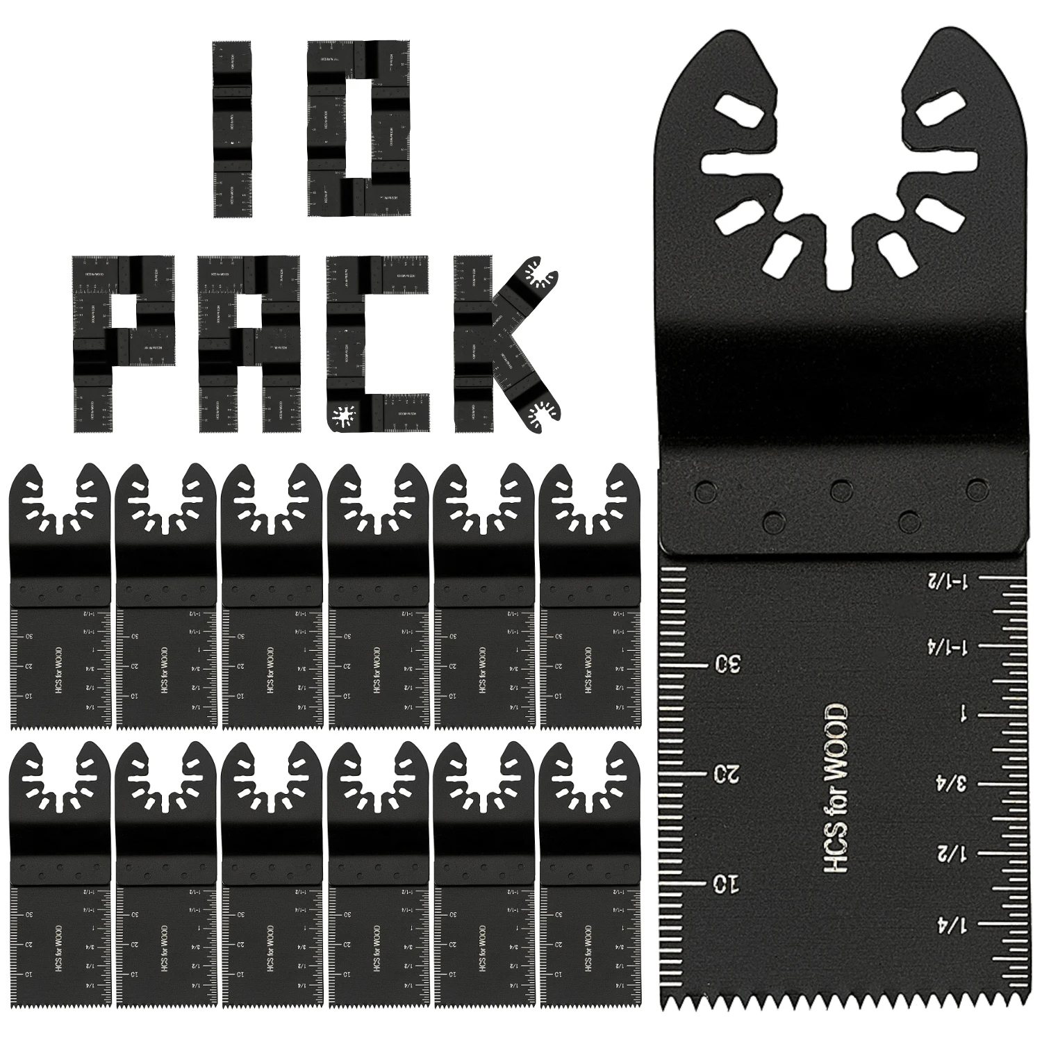 5/10/20pcs Multi-Function Precision Saw Blades Oscillating Blade MultiTool Wood Cut Kit Chipboard Cutting Power Tool Accessories |